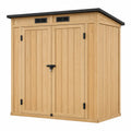 Abri de Jardin en Bois de Pin avec Double Porte et Ventilation